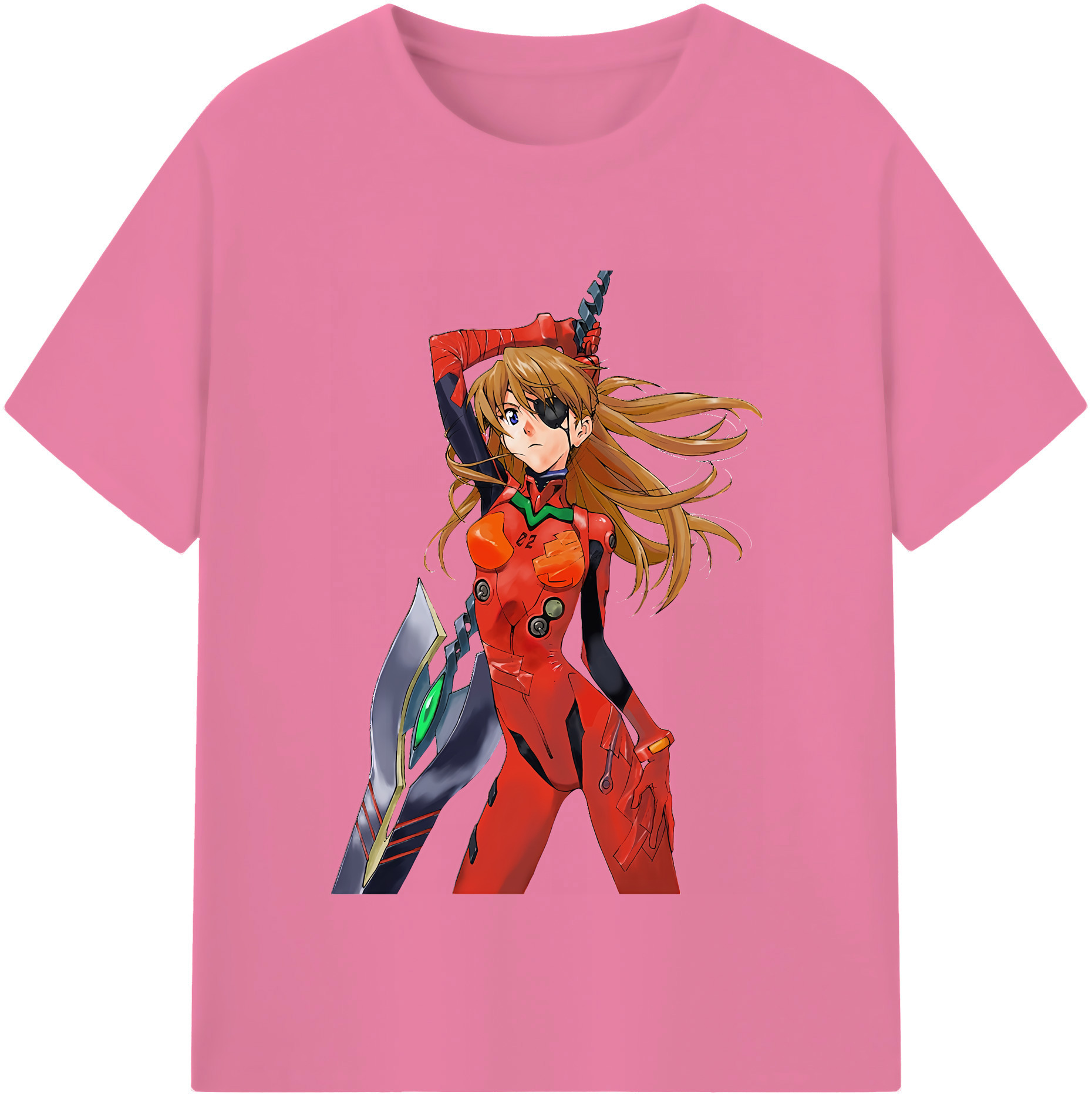 （画像用） EVA 新世紀エヴァンゲリオン 綿100％半袖Tシャツ（フロントプリント）